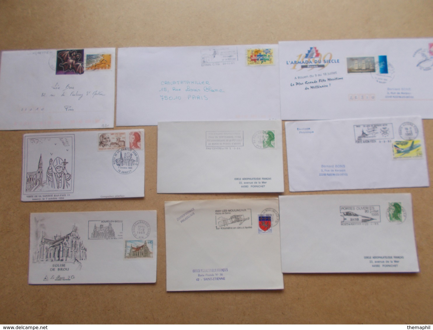 lot n° 467  FRANCE , un lot de plus de 500 lettres     / no paypal