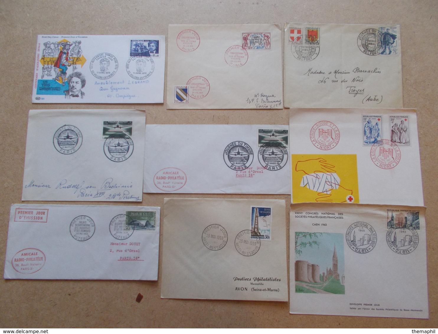 lot n° 467  FRANCE , un lot de plus de 500 lettres     / no paypal