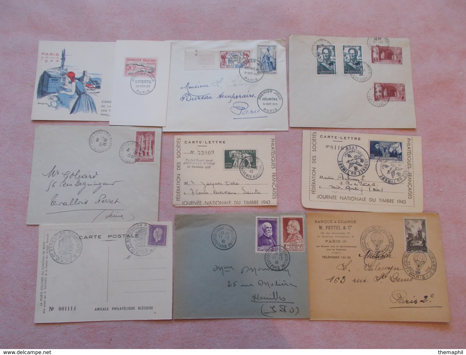 lot n° 467  FRANCE , un lot de plus de 500 lettres     / no paypal