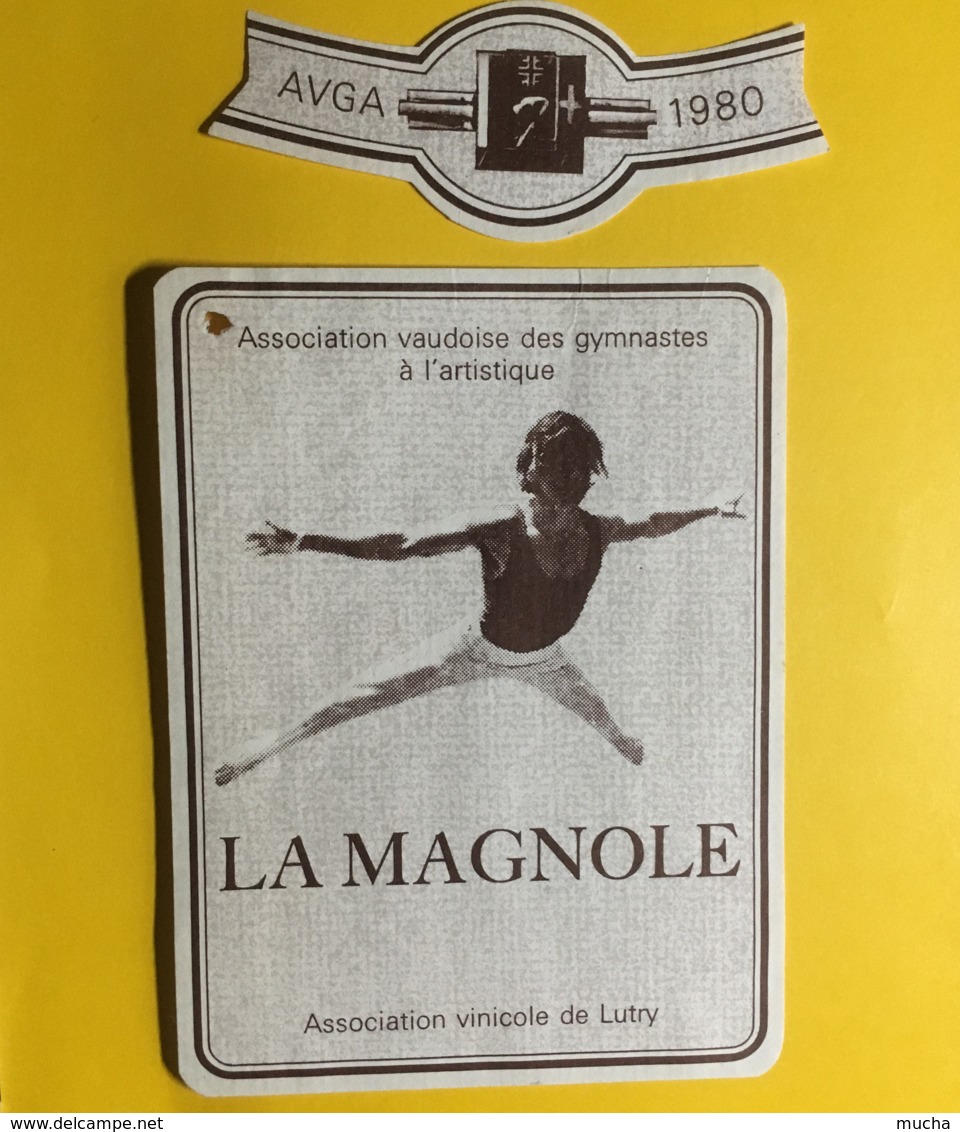 9050 - Association Vaudoise Des Gymnastes à L'artistique La Magnole 1980 Lutry Suisse - Autres & Non Classés