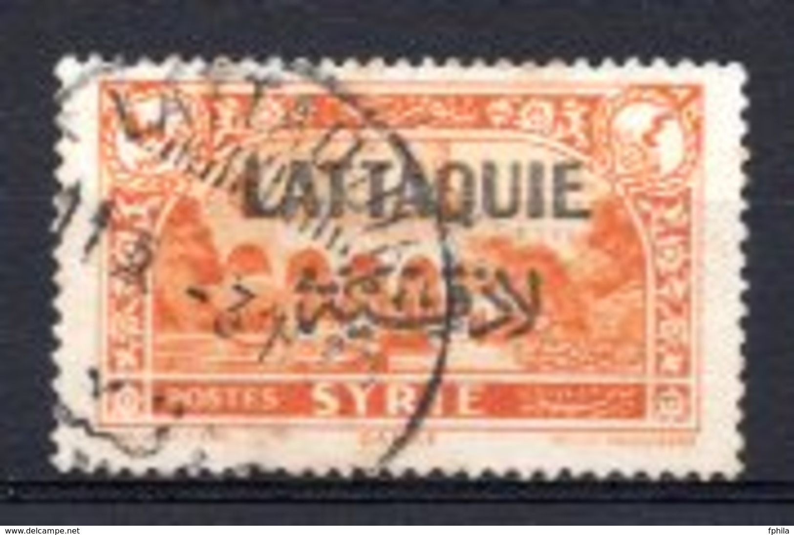 1931 LATTAQUIE 4 PIA. OVERPRINTED MICHEL: 14 USED - Gebraucht