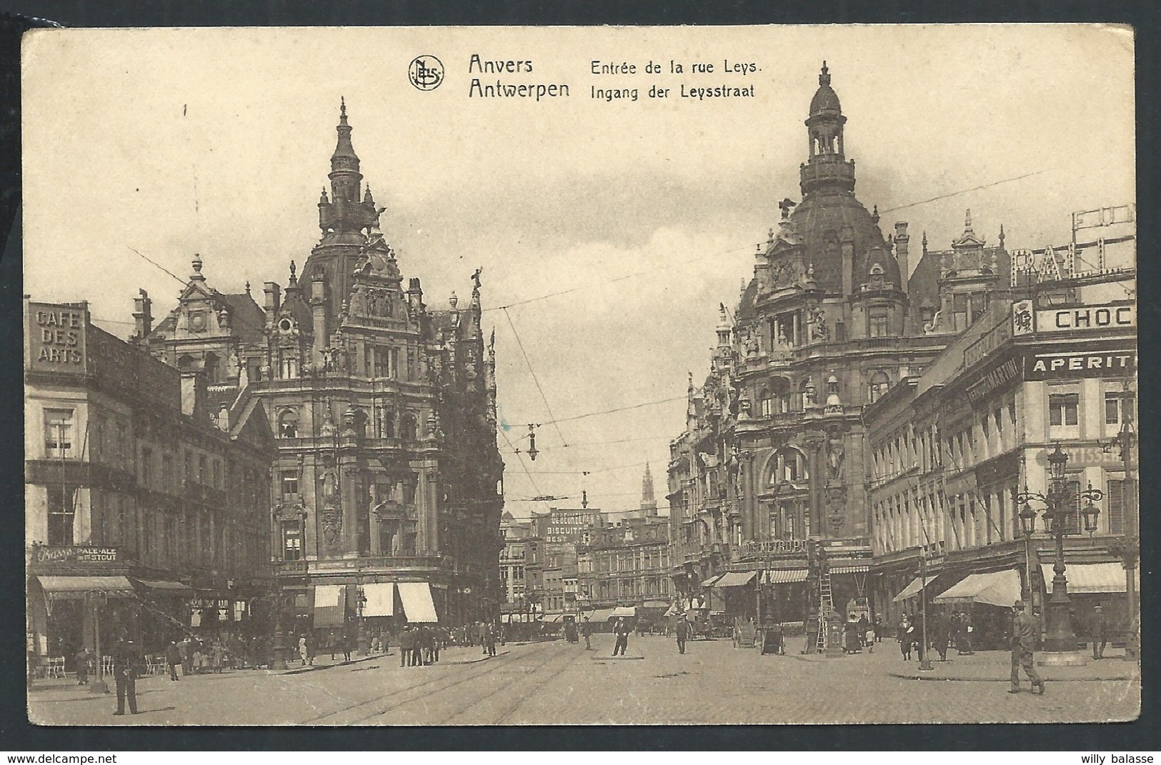 +++ CPA - ANVERS - ANTWERPEN - Entrée De La Rue Leys - Nels   // - Antwerpen