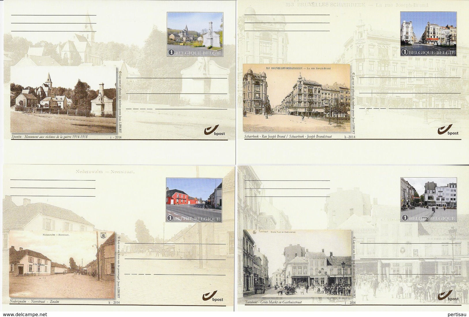 2014-245-255 - Briefkaarten 1951-..