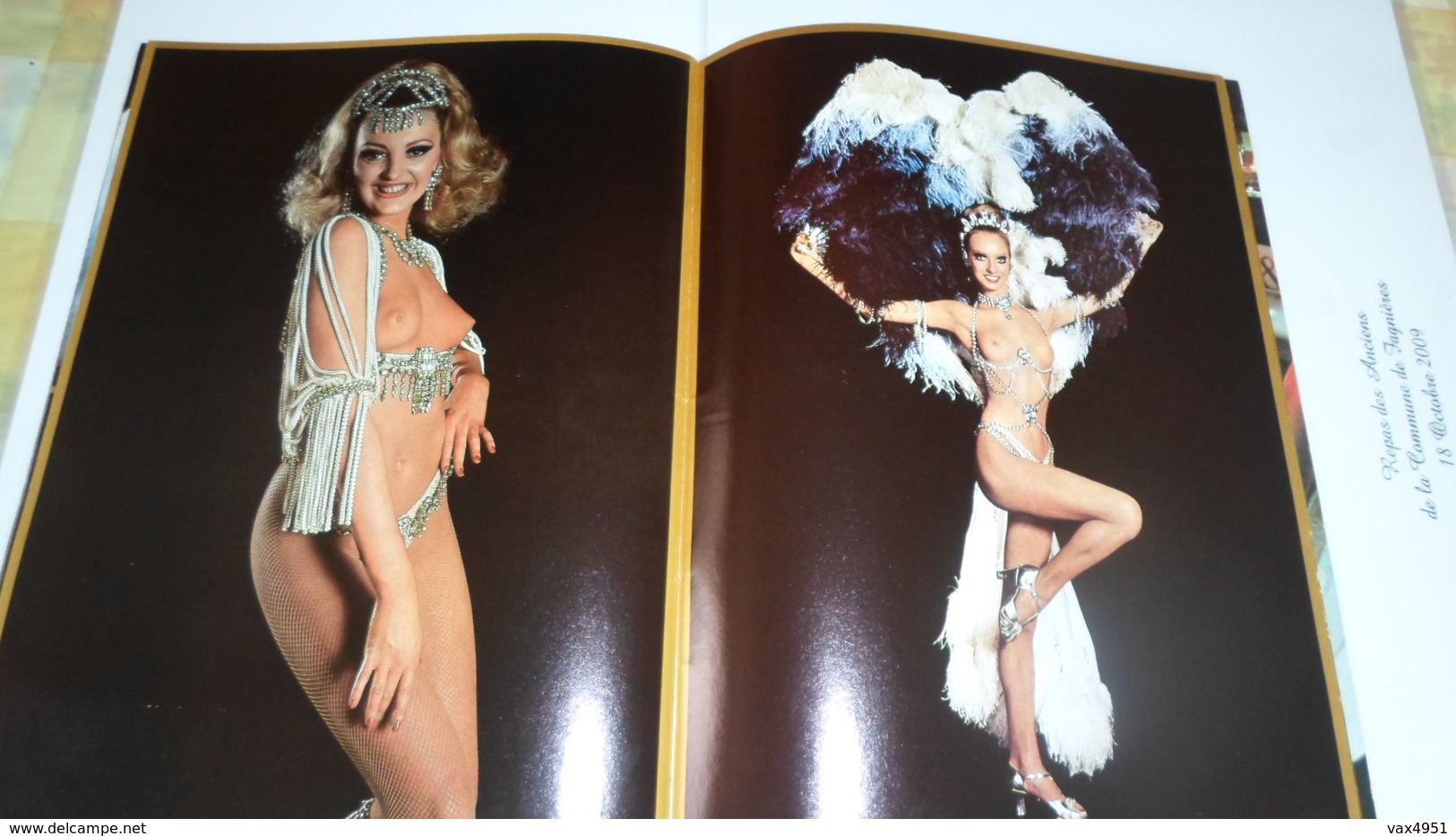 PROGRAMME LIDO  CHAMPS ELYSEES PARIS  CABARET  1982   NUES NUDE AVEC POSTER ***   A   SAISIR ****