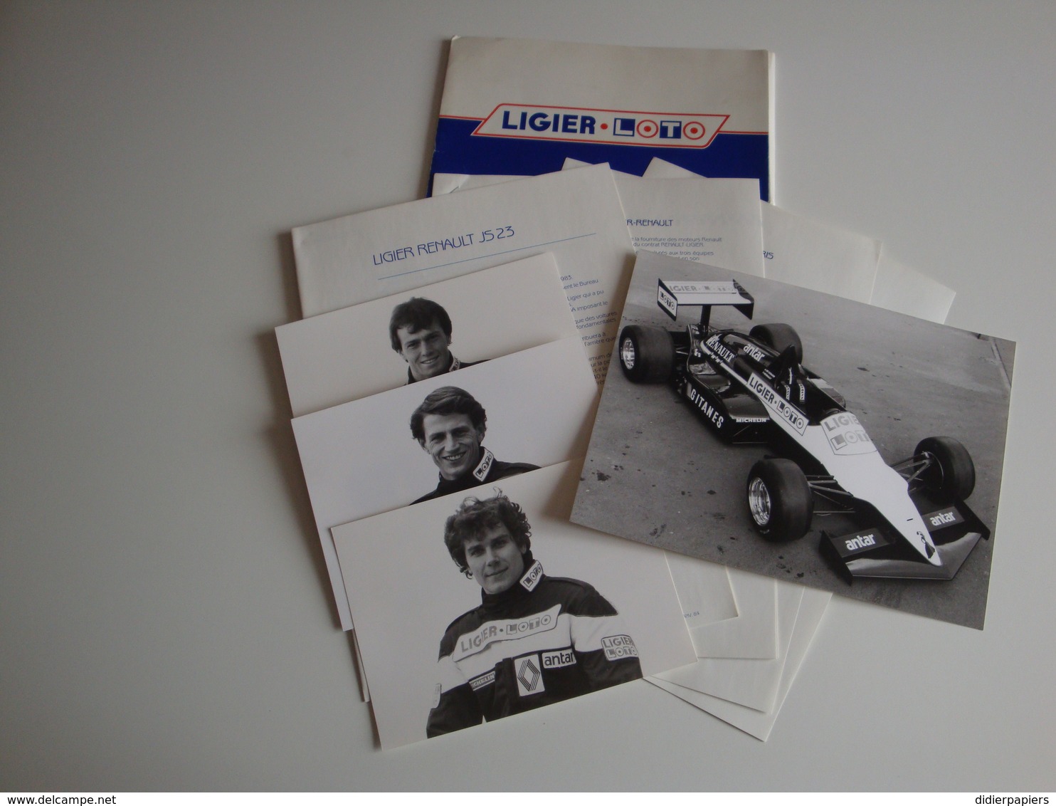 Dossier De Presse Complet LIGIER En Formule 1- 1983 - Automobilismo