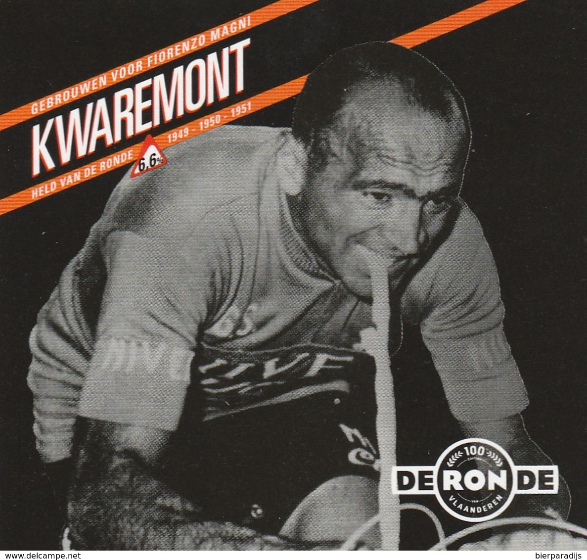 Etiket      Kwaremont   Wielrennen - Beer