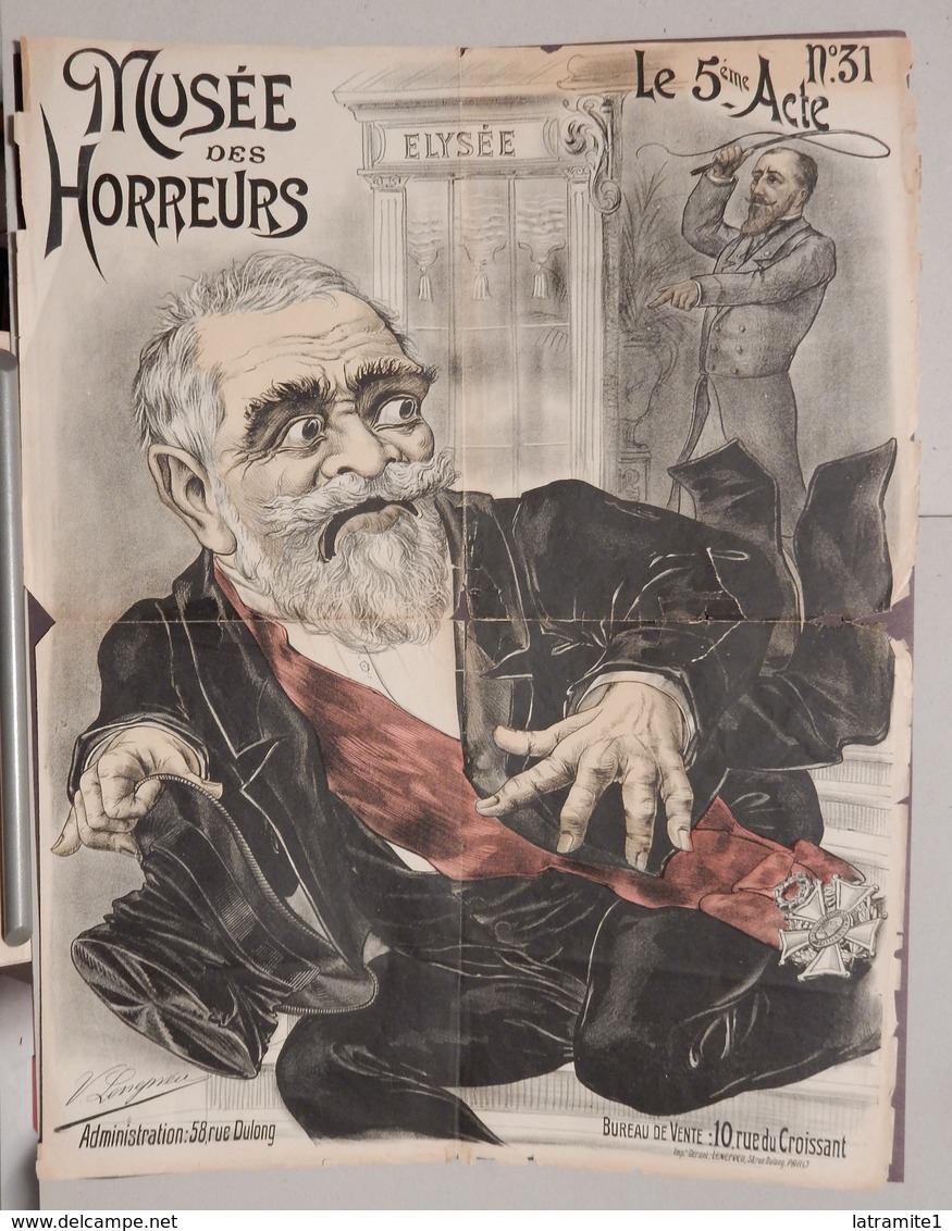 MUSEO DEGLI ORRORI  MUSEE DES HORREURS  Di V. LENEPVEU N.31 LE 5eme ACTE - Autres & Non Classés