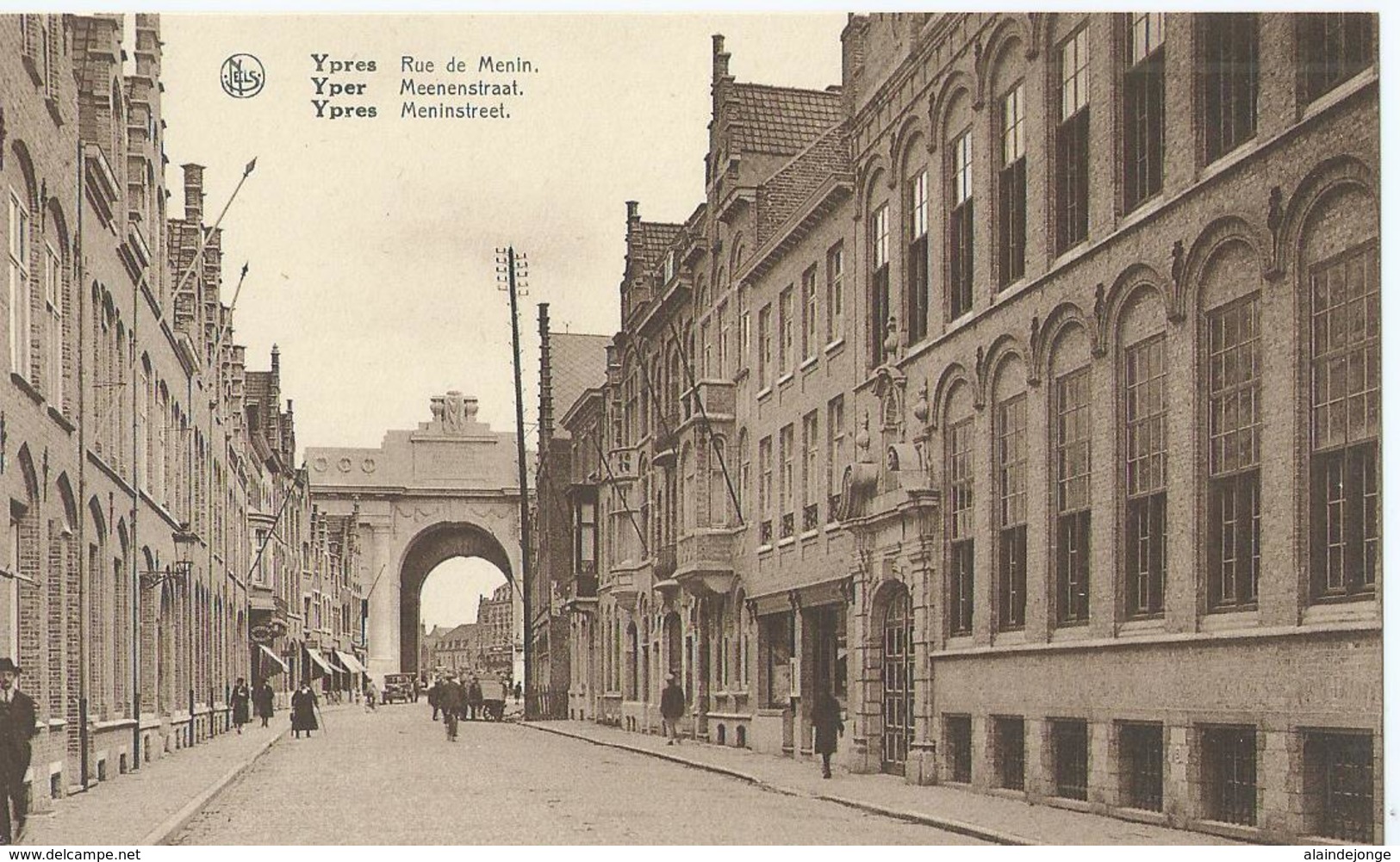 Ieper - Ypres - Rue De Menin - Meenenstraat - Ern. Thill - Ieper