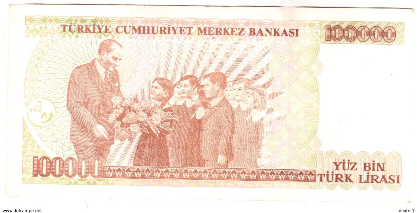 Turkey 100000 Lire Lirasi 1970 Turchia 100.000 - Turchia