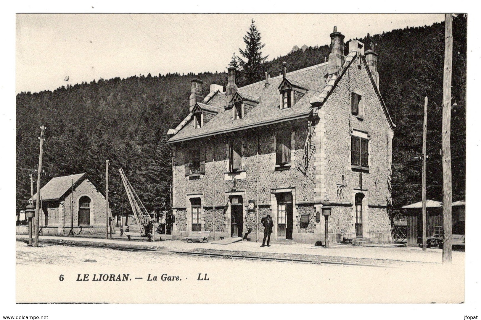 15 CANTAL - LE LIORAN La Gare - Autres & Non Classés