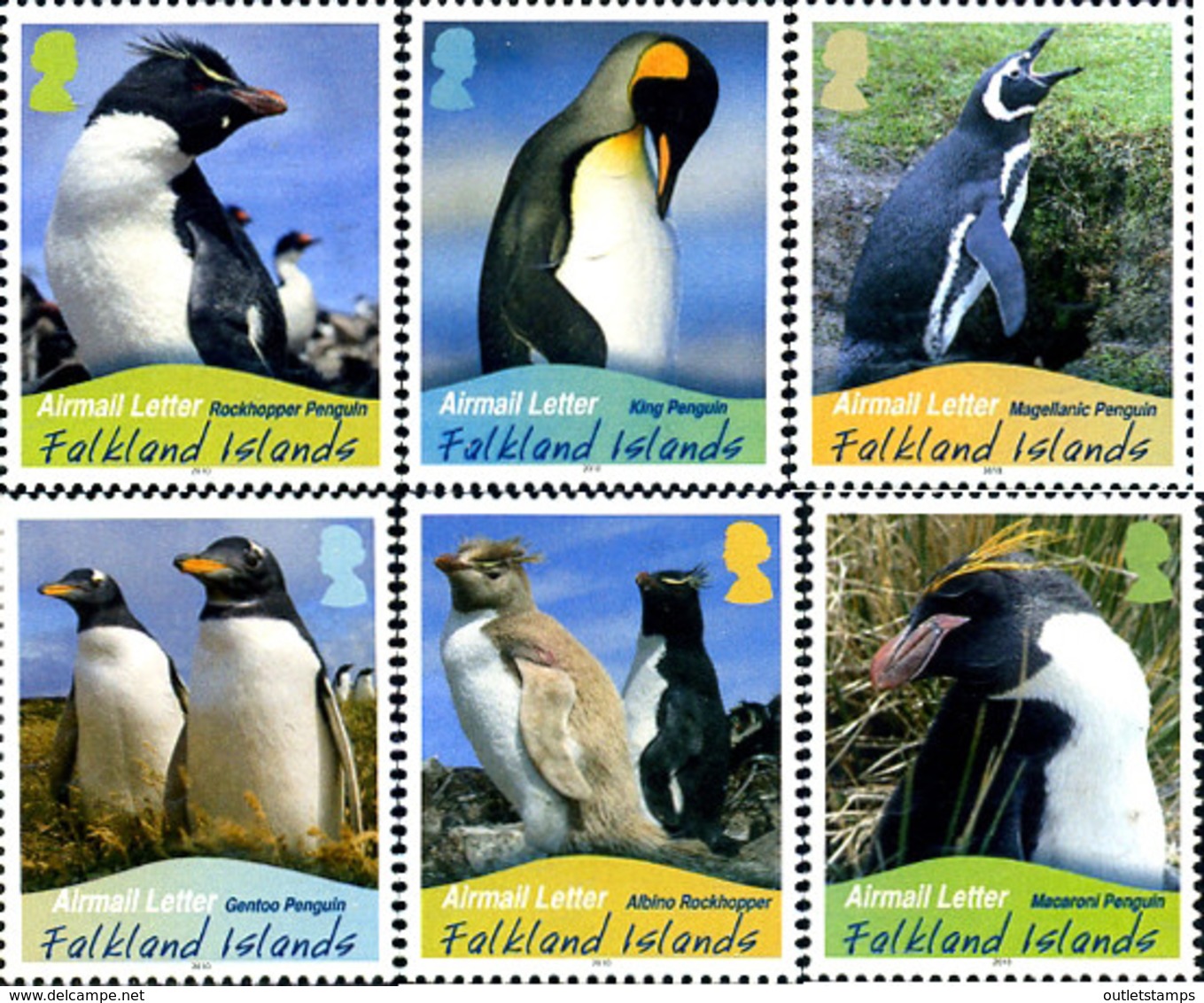 Ref. 254652 * NEW *  - FALKLAND Islands . 2010. PENGUINS. PINGUINOS - Islas Malvinas