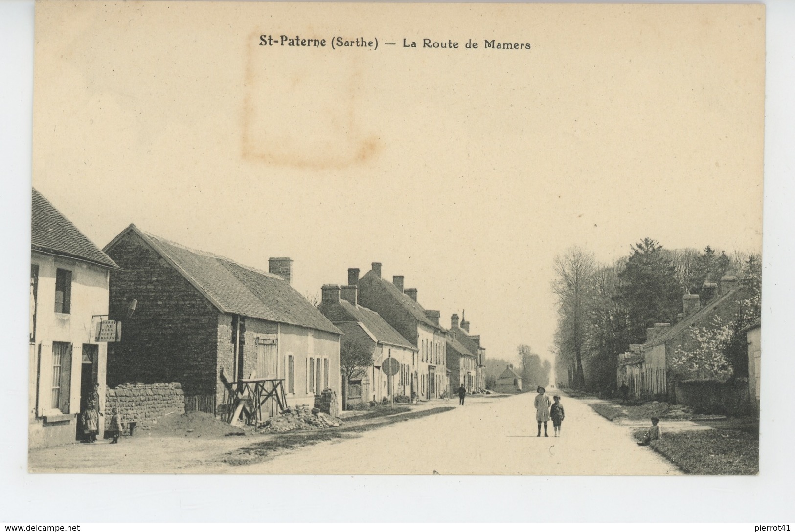 SAINT PATERNE - La Route De Mamers - Saint Paterne