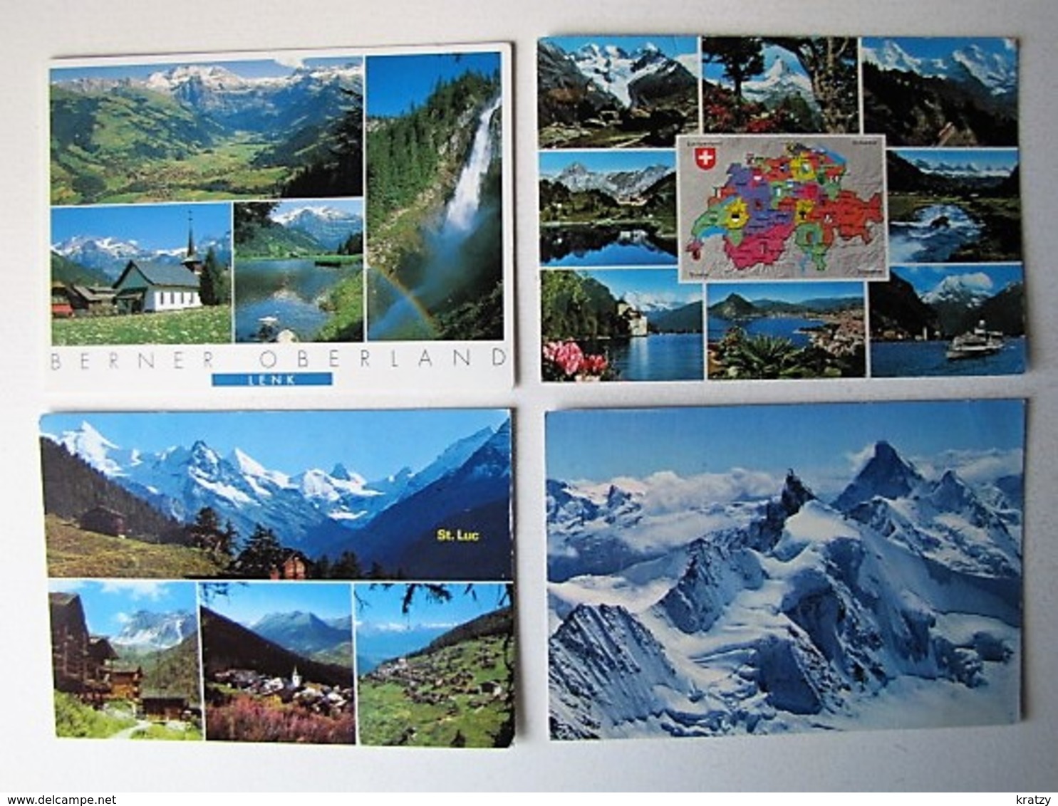 SUISSE - Lot 28 - Vues de Villes et de Villages - 100 cartes postales différentes