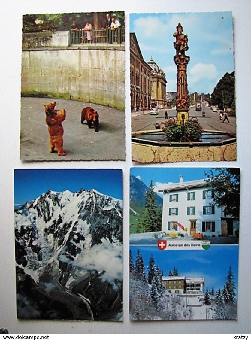 SUISSE - Lot 28 - Vues de Villes et de Villages - 100 cartes postales différentes