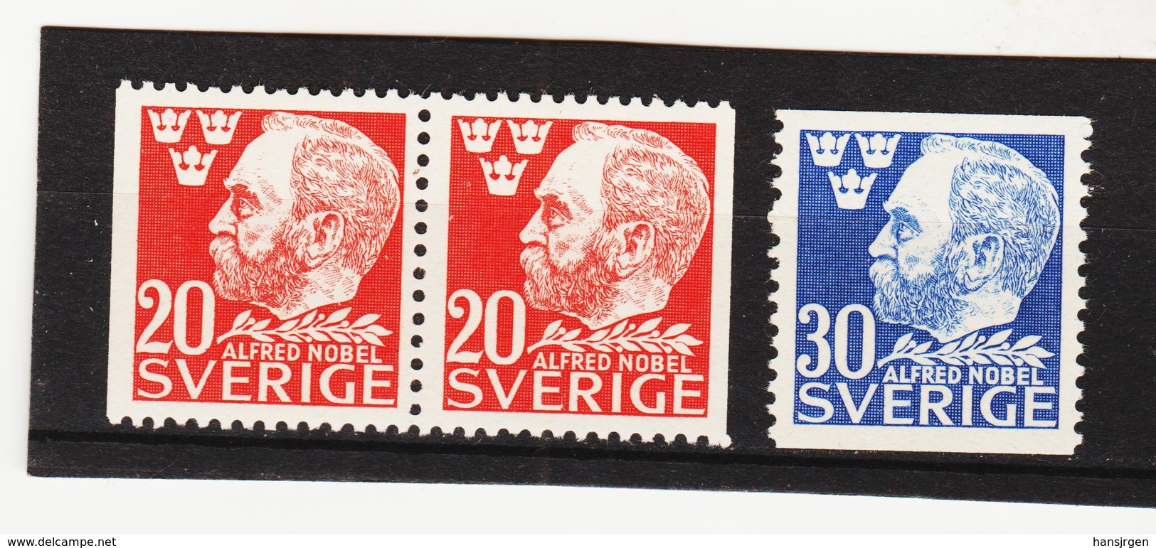 ECK1037 SCHWEDEN 1946 Michl 325DI/Dr + 326 ** Postfrisch SIEHE ABBILDUNG - Unused Stamps