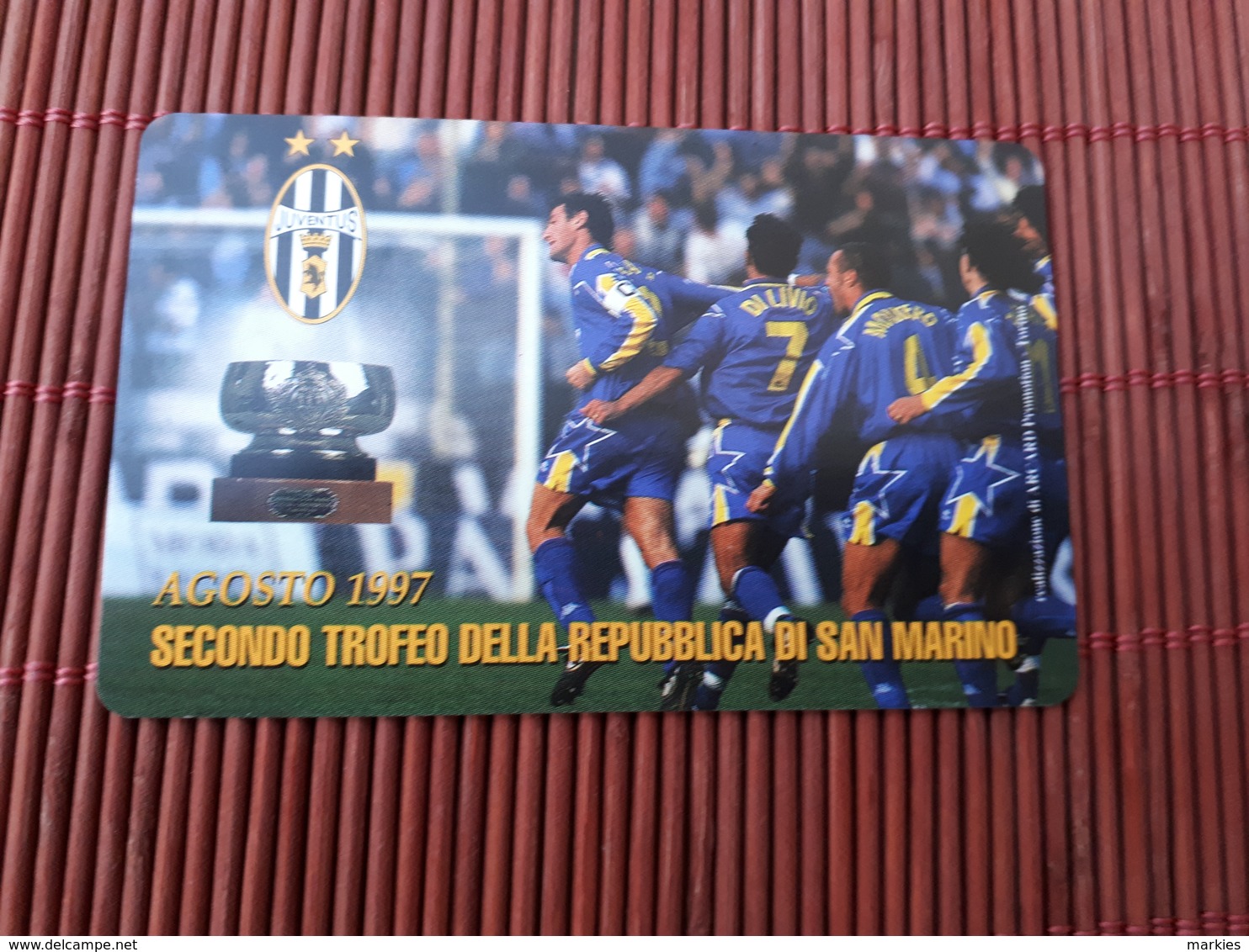 Phonecard Juventus Football (Mint,Neuve)  Rare - Saint-Marin