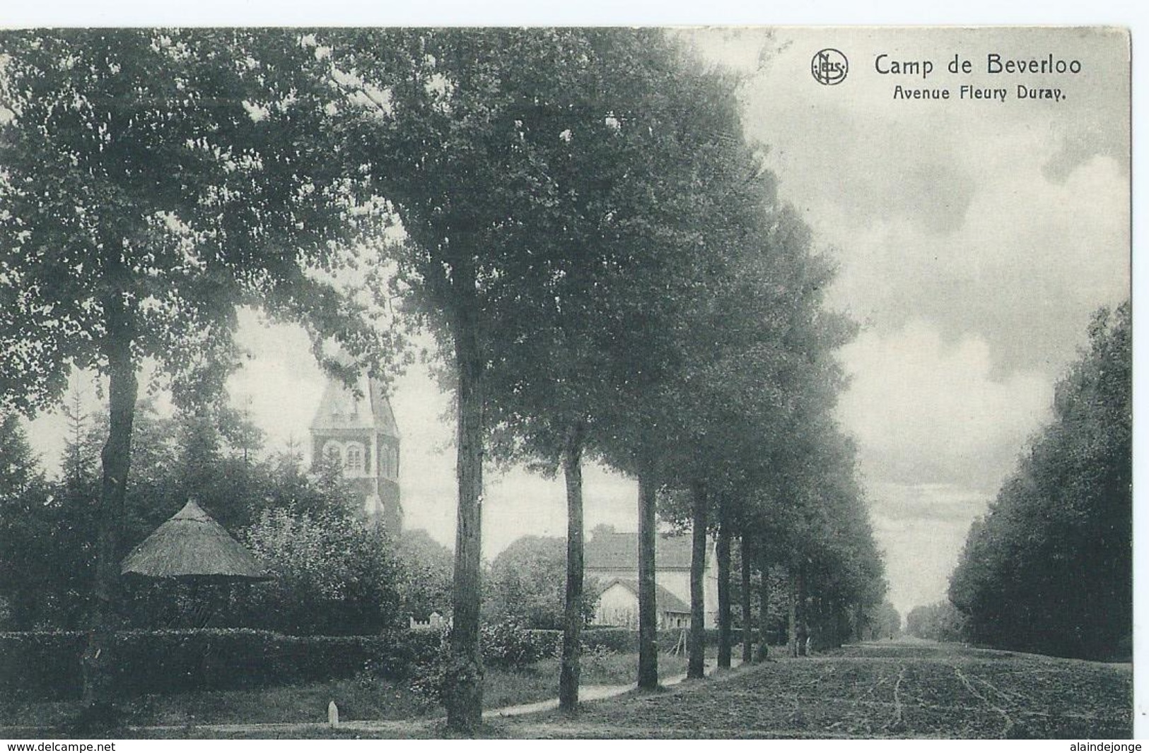 Leopoldsburg - Camp De Beverloo - Avenue Fleury Duray - Edition Liévin Soeurs - 1912 - Leopoldsburg (Camp De Beverloo)