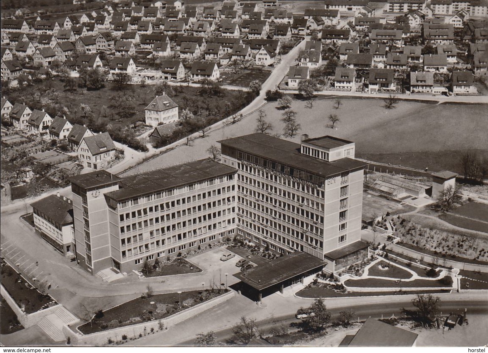 D-74523 Schwäbisch Hall - Bausparkasse - Cars - Luftbild - Aerial View ( Echt Foto) - Schwäbisch Hall