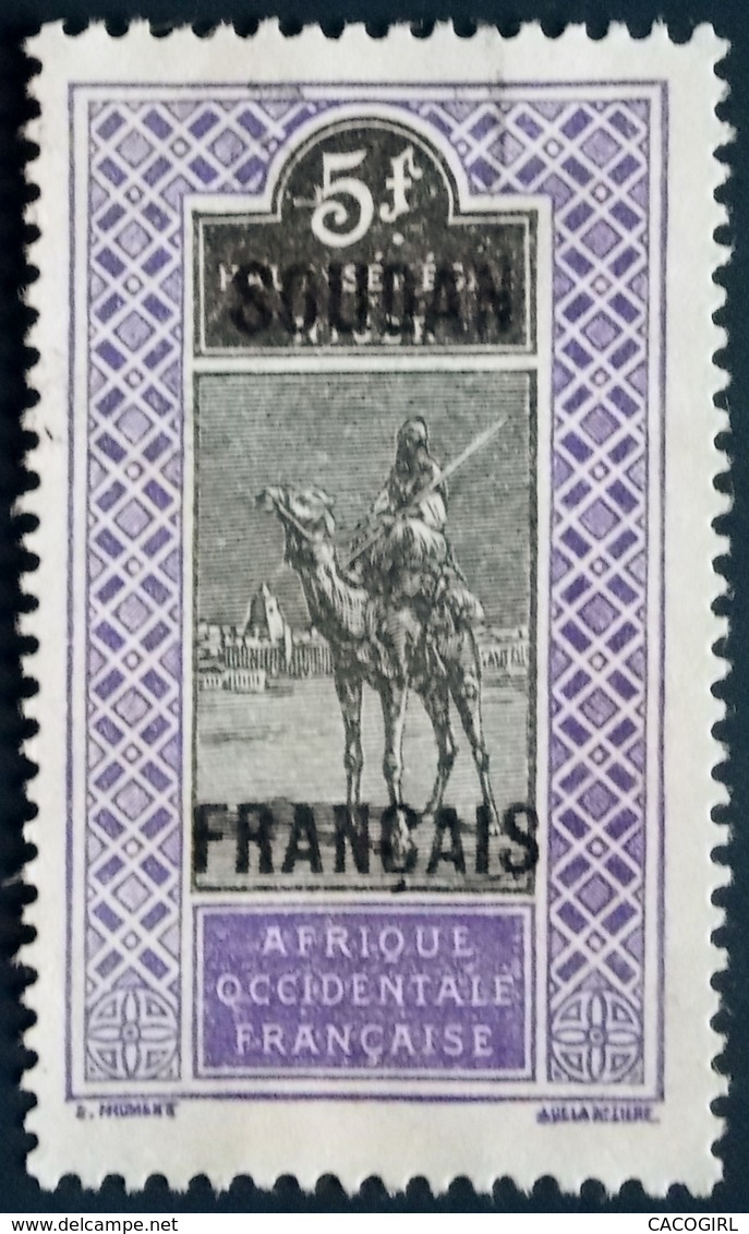 1921 - France (ex-colonies & Protectorats) > Soudan Yt:FR-SU 36, Mi:FR-SU 48 - Oblitéré - Oblitérés