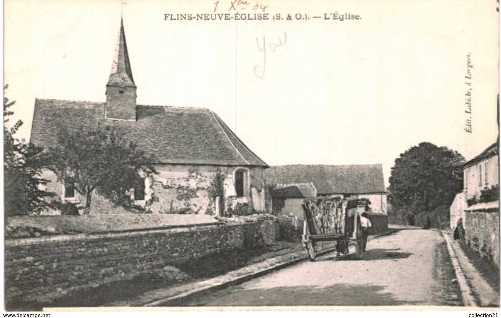 FLINS NEUVE EGLISE ... L EGLISE - Autres & Non Classés