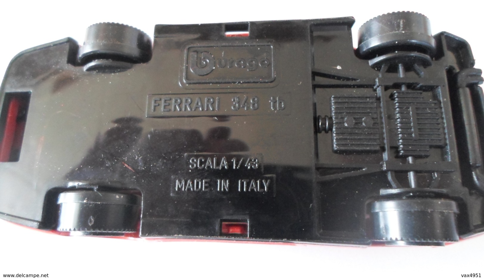 FERRARI 348 ECH 1/43  BURAGO  ****   A  SAISIR ***** - Burago