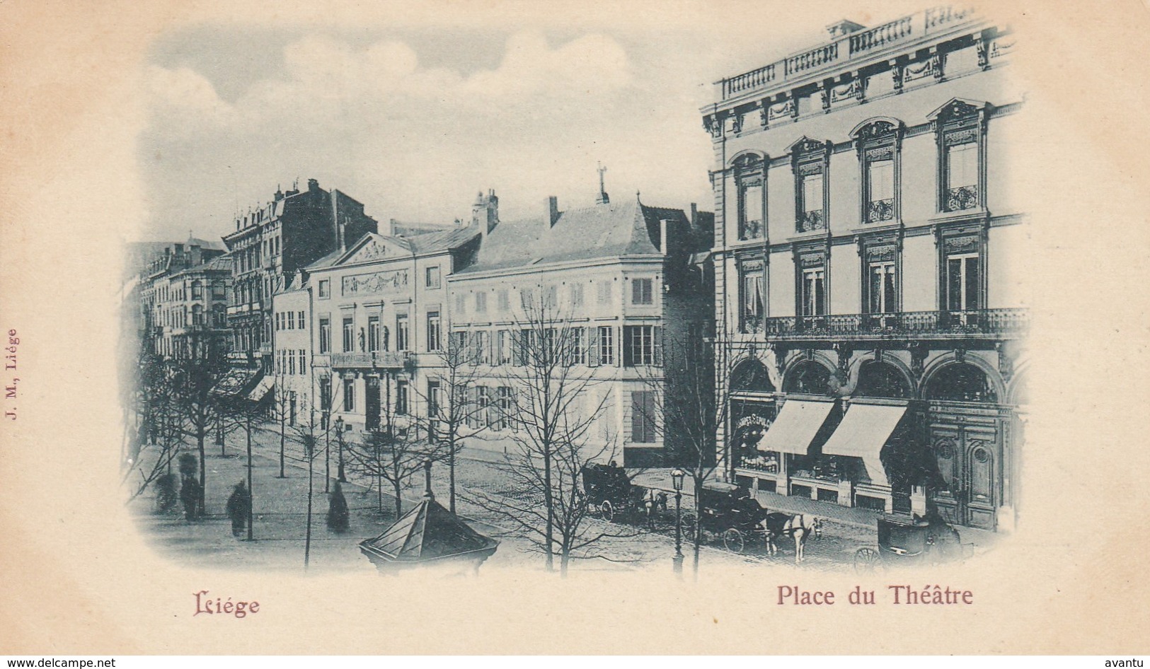 LIEGE / PLACE DU THEATRE - Luik