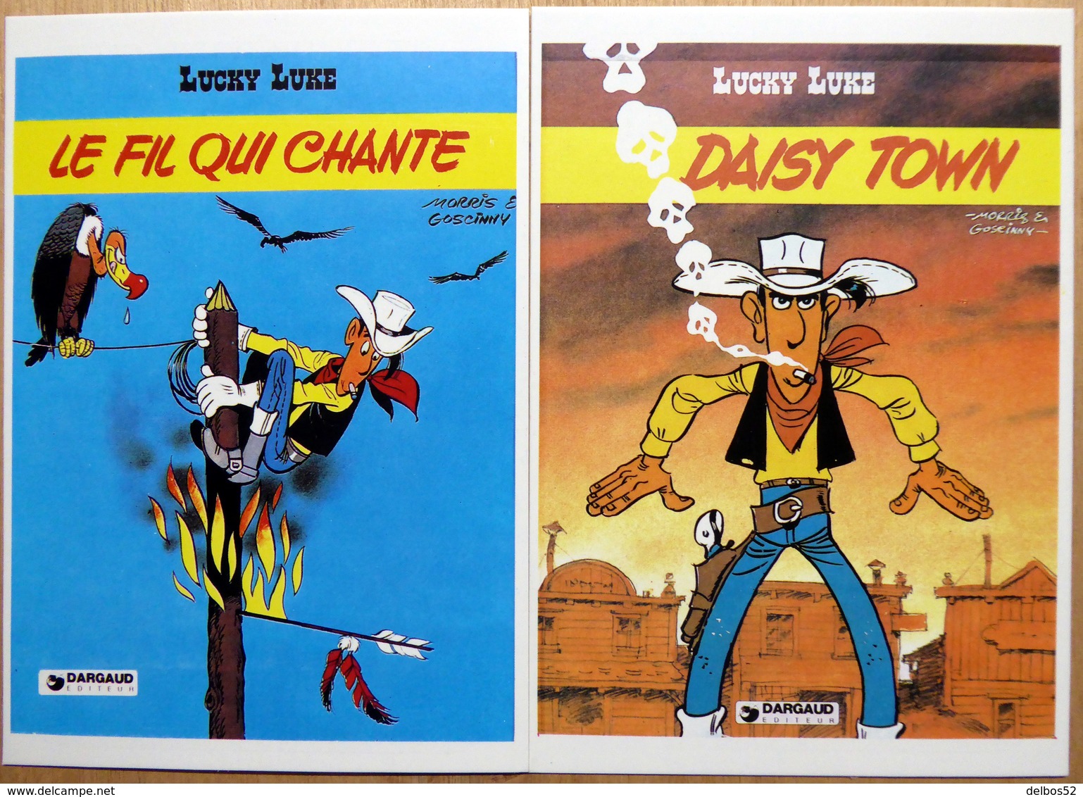 LUCKY LUKE  : Lot De 18 Cartes Postales - 1983 - Comics