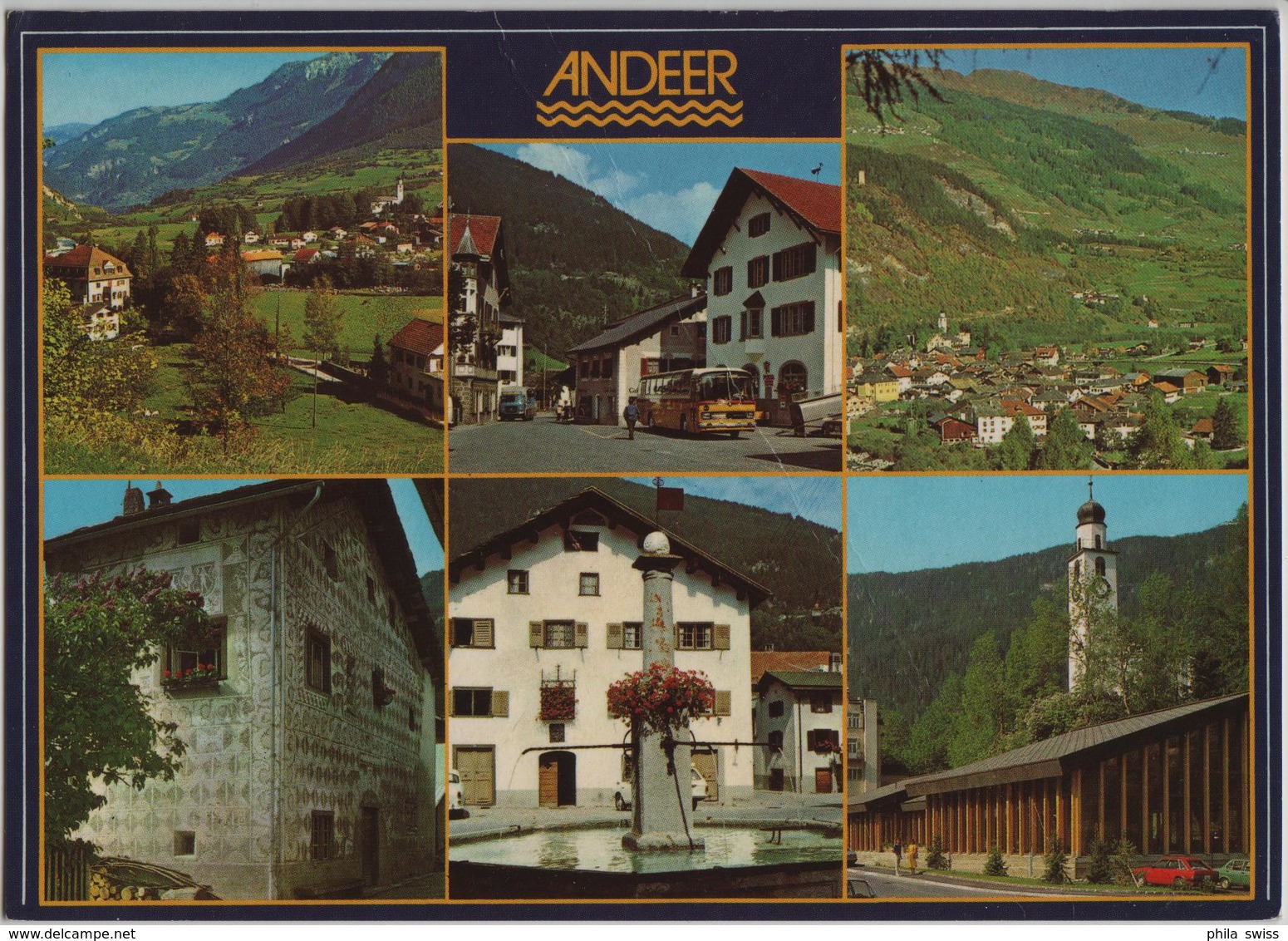 Andeer - Mineralbad Und Kurzentrum An Der San Bernardino-Strasse - Andeer