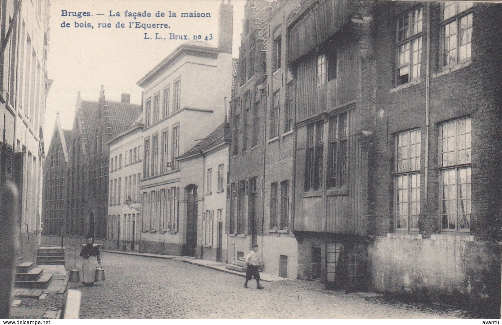 BRUGGE / HOUTEN HUIS  RUE DE L EQUERRE - Brugge