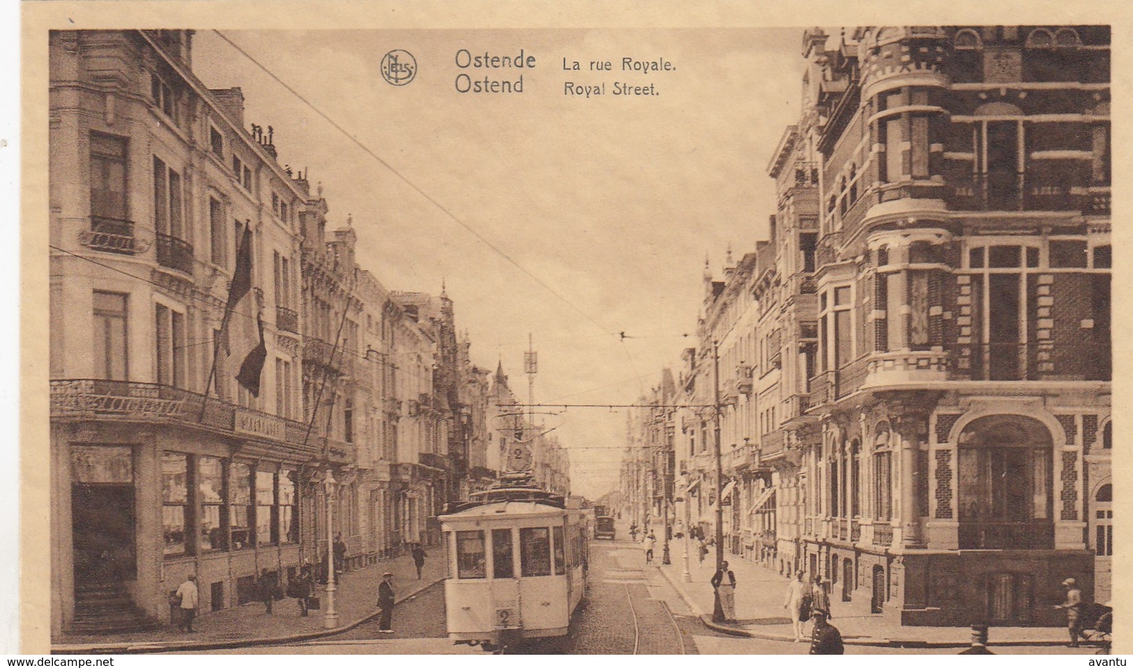 OOSTENDE / KONINGSTRAAT / TRAM / TRAMWAYS - Oostende