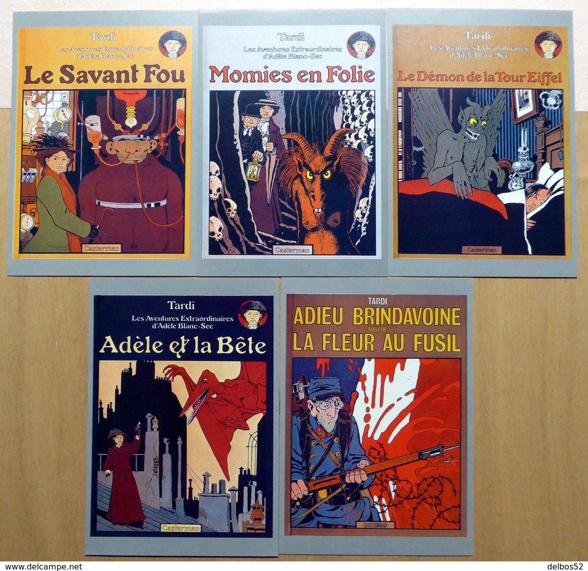 TARDI    : Lot De 5 Cartes Postales - 1985 - Bandes Dessinées