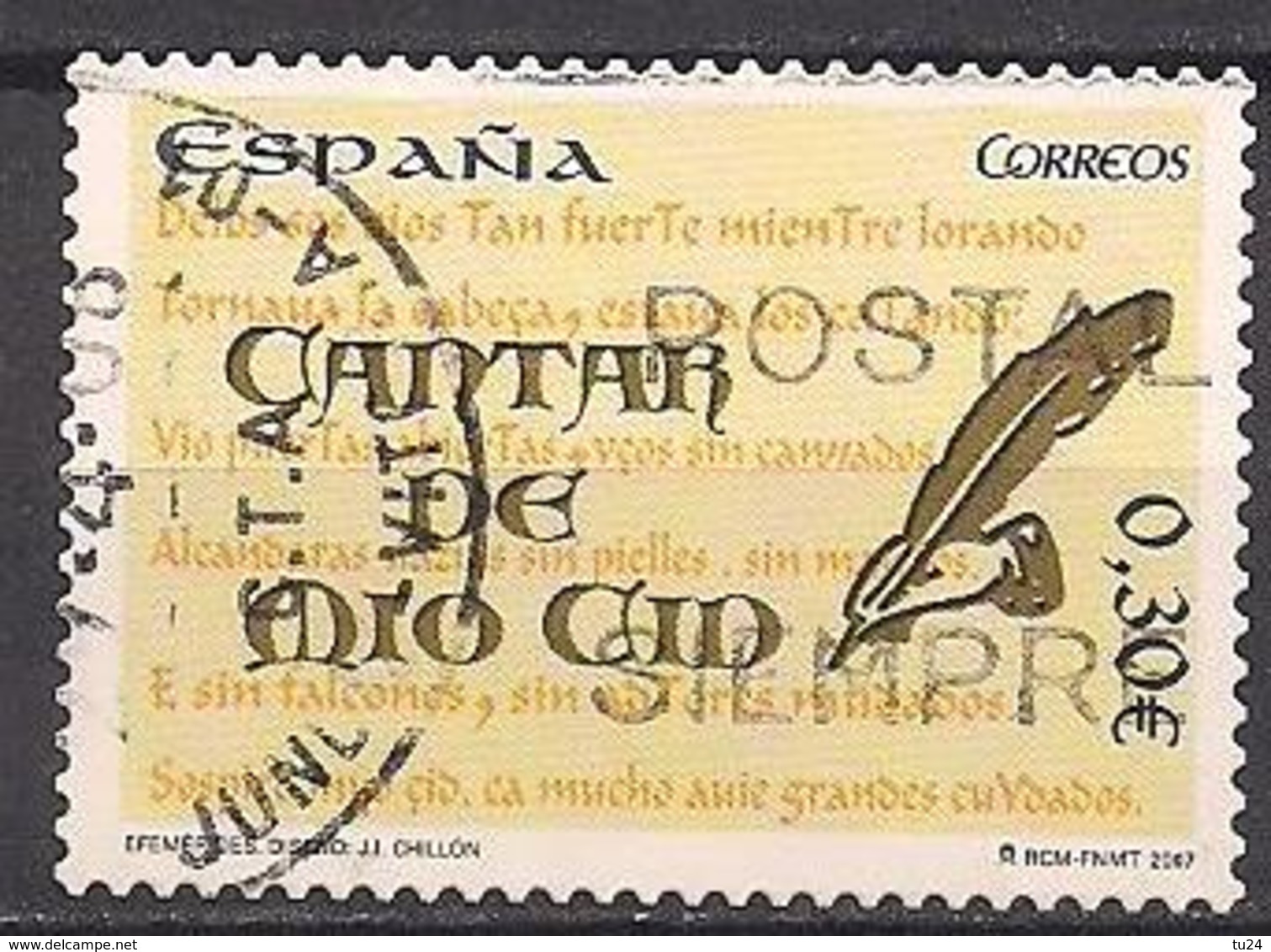 Spanien  (2007)  Mi.Nr.  4224  Gest. / Used  (6ac13) - Gebraucht