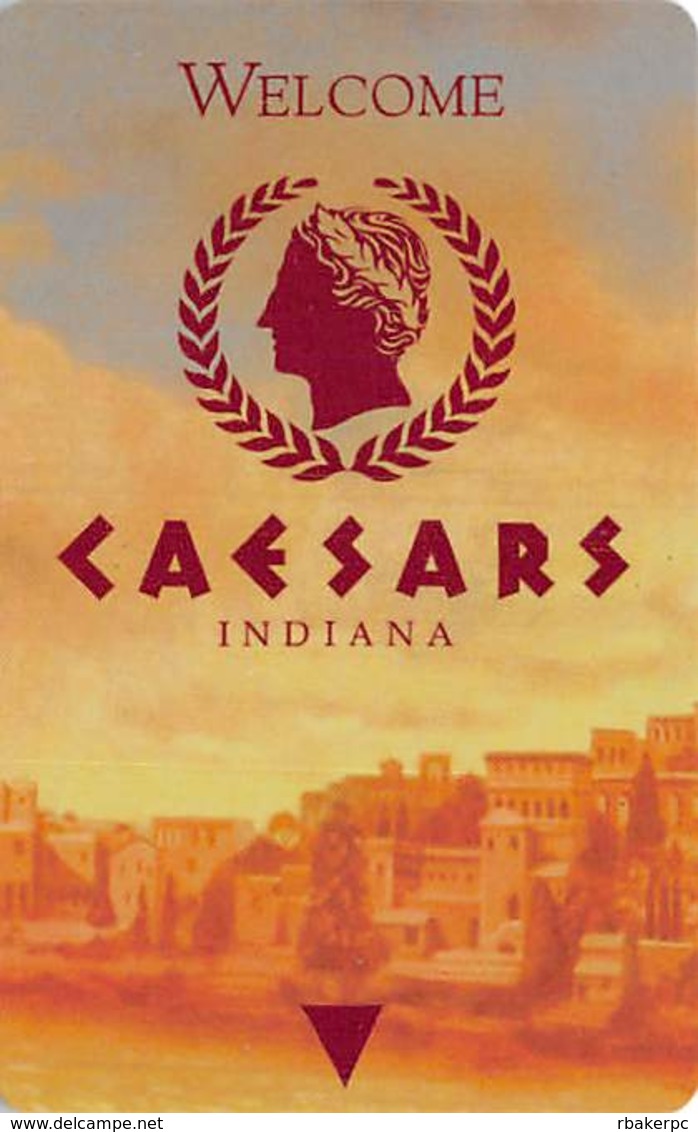 Caesars Indiana Casino - Hotel Room Key Card - Hotel Keycards