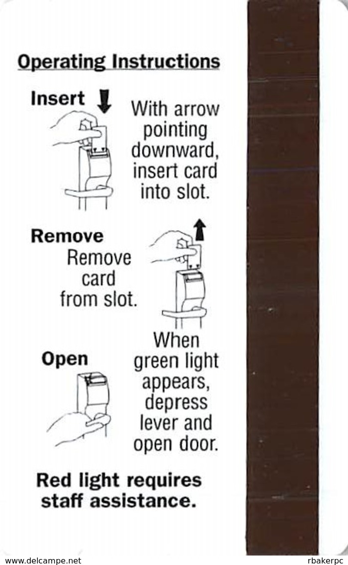 Caesars Indiana Casino - Hotel Room Key Card - Hotel Keycards