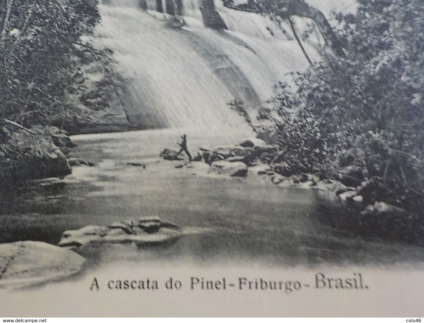 1900 CP Rio De Janeiro A Cascata Do Pinel Friburgo - Rio De Janeiro