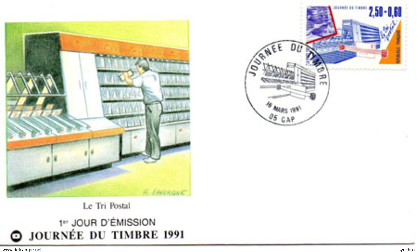 Journée Du Timbre 1991 - 1990-1999