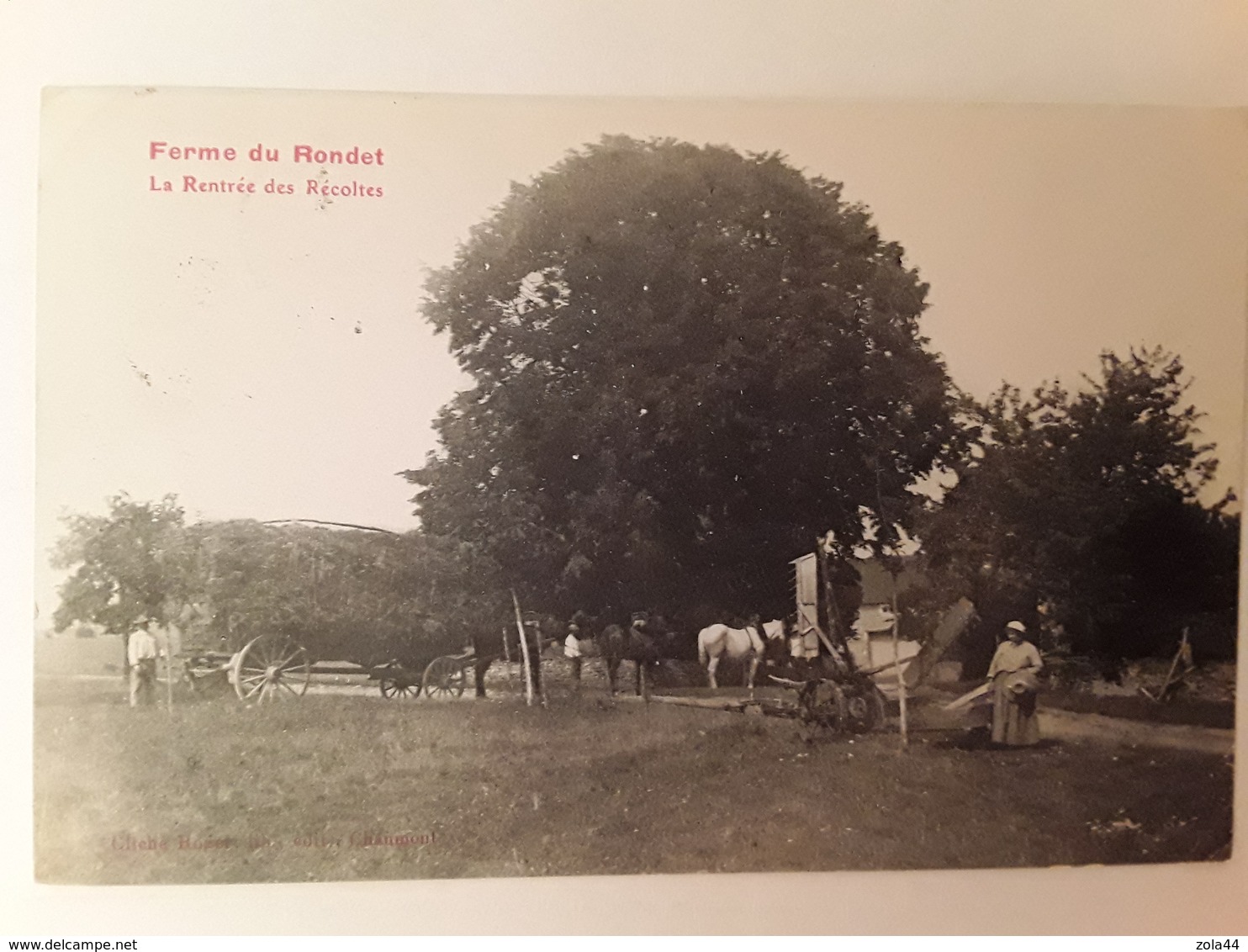 Ferme Du Rondet  La Rentrée Des Récoltes - Autres & Non Classés