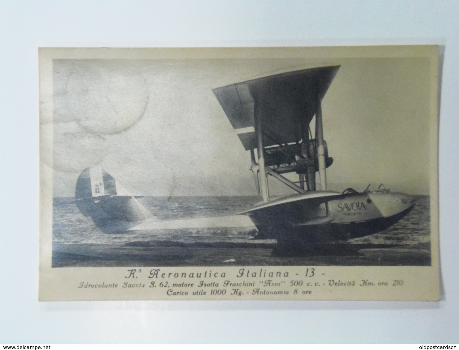 7045 Militare Prima Guerra Aeronautica Italiana Nr 13 Asso 500 - Guerra 1914-18