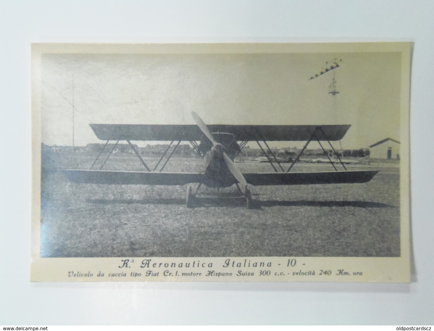 7047 Militare Prima Guerra Aeronautica Italiana Nr 10 Fiat Cr 1 - Guerre 1914-18