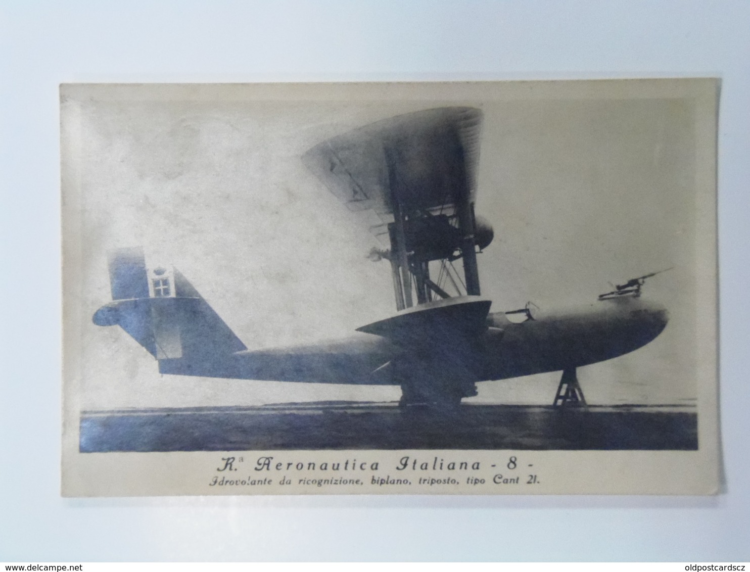 7048 Militare Prima Guerra Aeronautica Italiana Nr 8 Cant 21 - Guerra 1914-18