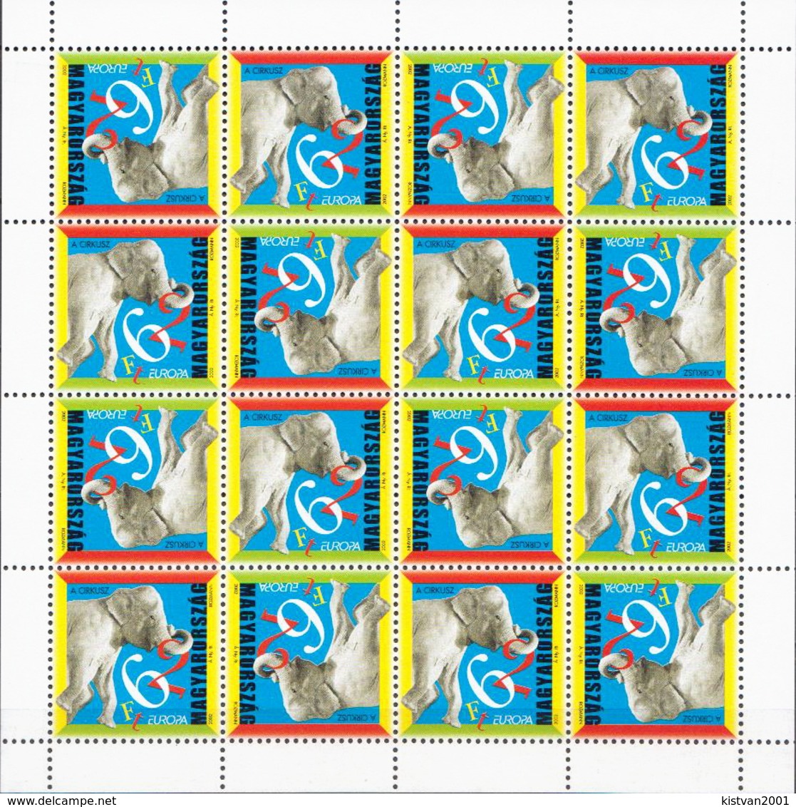 Hungary MNH Sheetlet - 2002