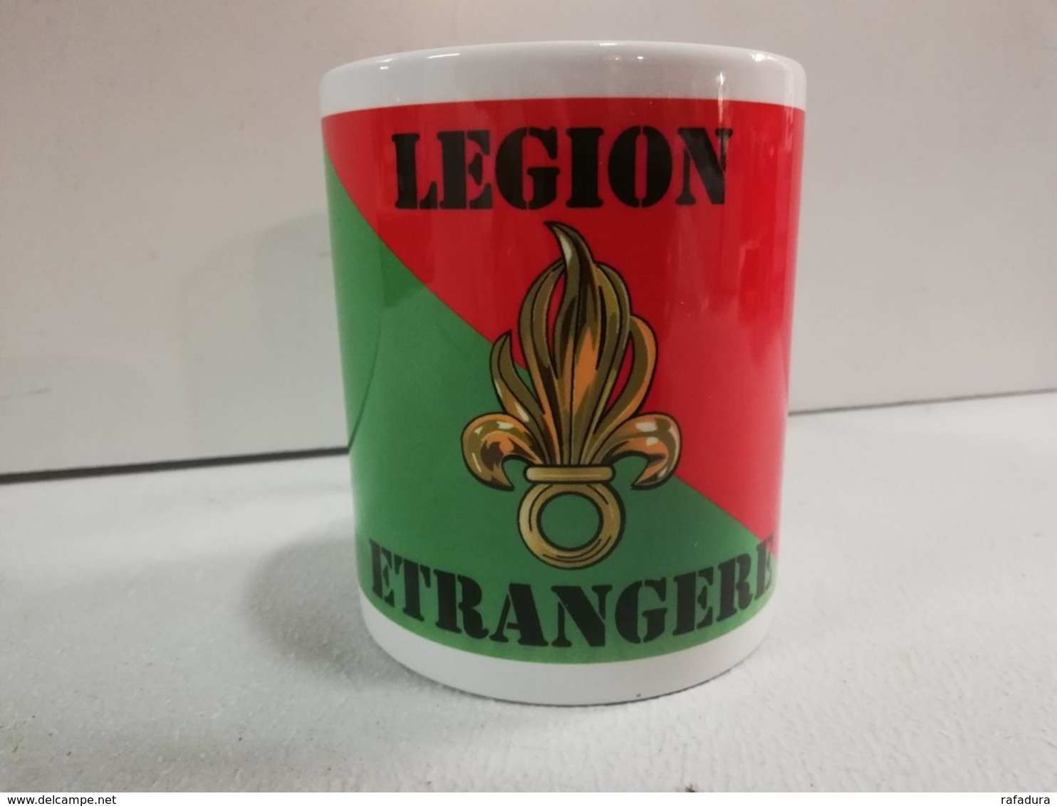 TASSE Ceramique MUG COFFEE NOEL LEGION ETRANGERE REP REI REG REC RMVE CALVI PARA - 1939-45