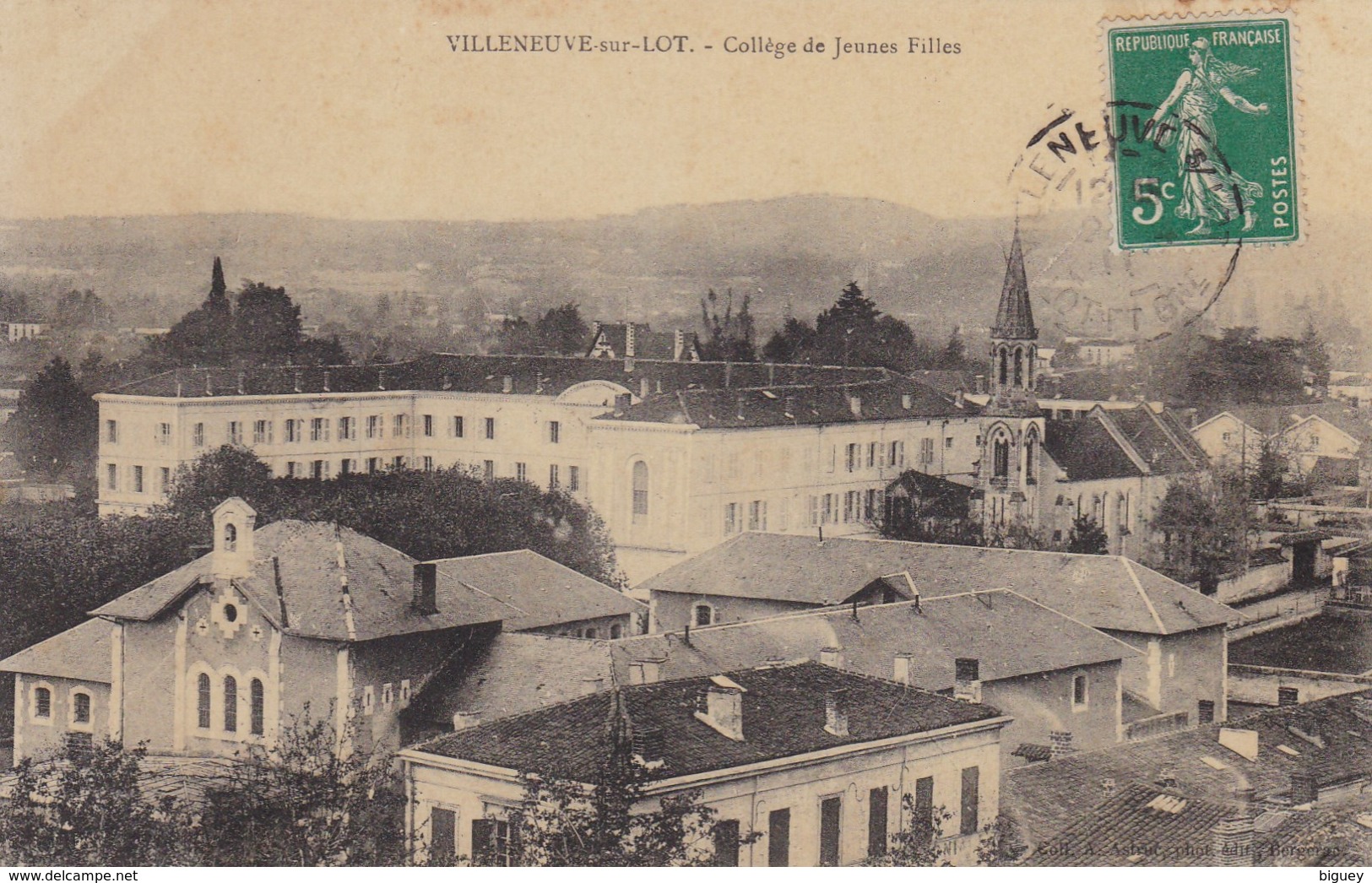 VILLENEUVE SUR LOT - 47 - Collège De Jeunes Filles. - Villeneuve Sur Lot