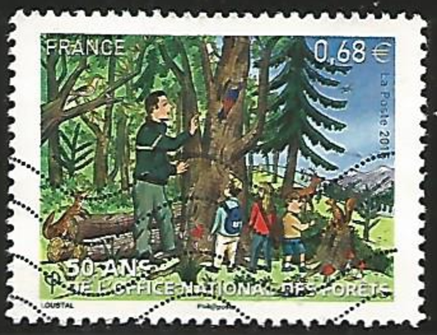 N° 5011 : 50 Ans Office National Des Forets - Oblitéré - Used Stamps