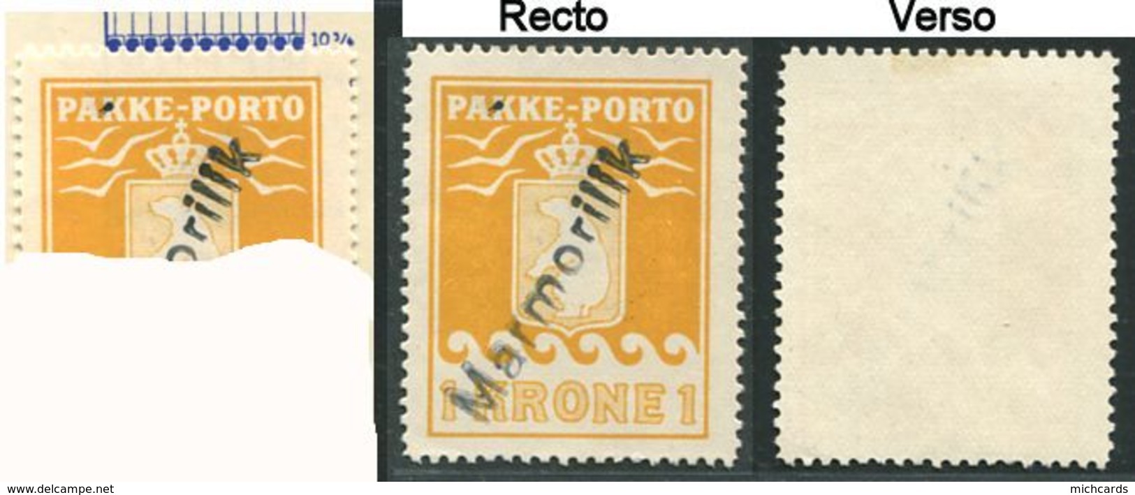 239 GROENLAND 1937 - Yvert 8 A Ocre (Dentelure 10 3/4) Colis Postaux Ours - Oblitere - Parcel Post
