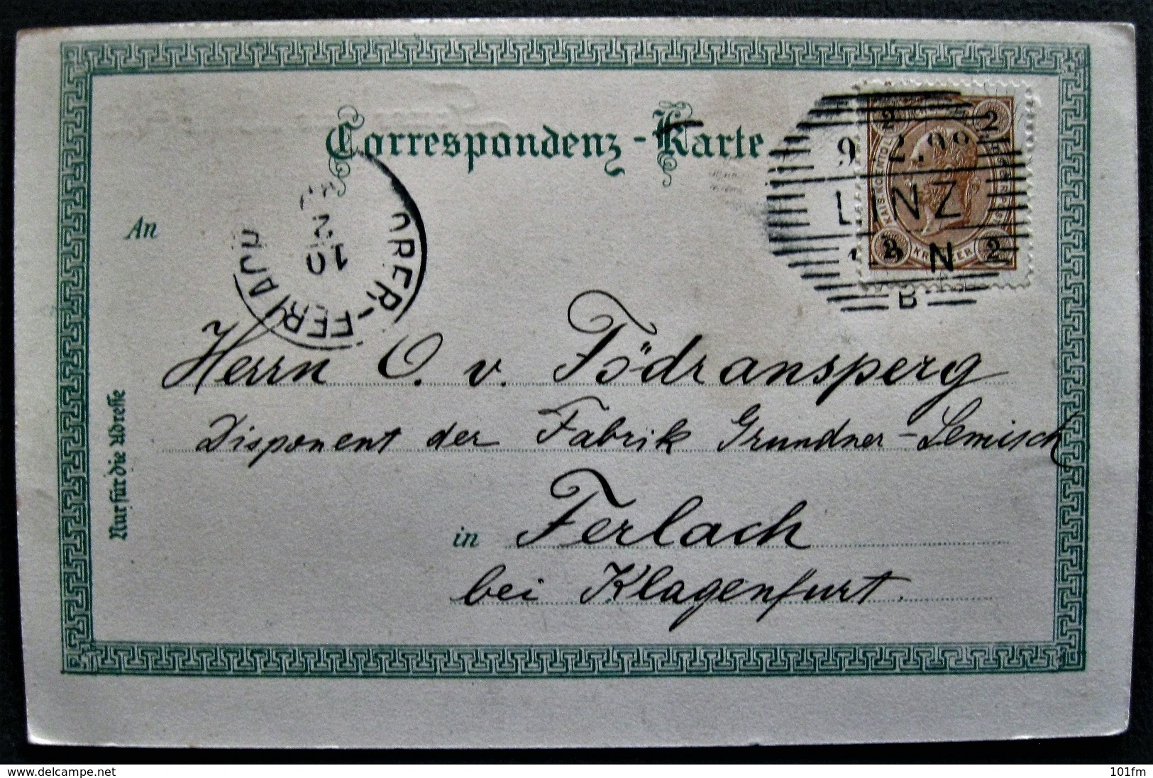 AUSTRIA - GRUSS AUS LINZ , TAUBENBARKT 1899 - Linz