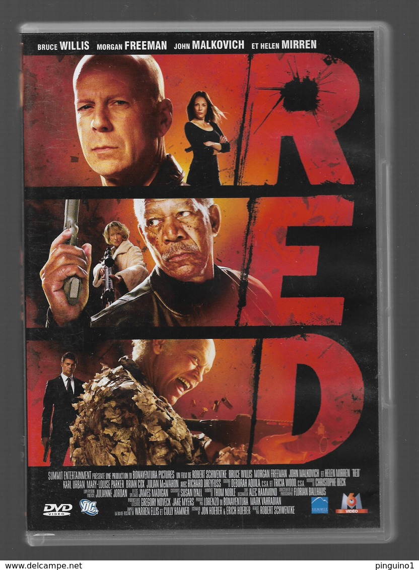 DVD Red Bruce Willis - Action, Adventure