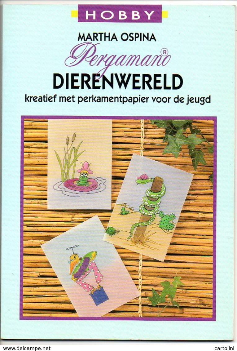 Pergamano Hobby Dierenwereld Creatief Dieren  Met Patronen  48 Blz - Andere & Zonder Classificatie