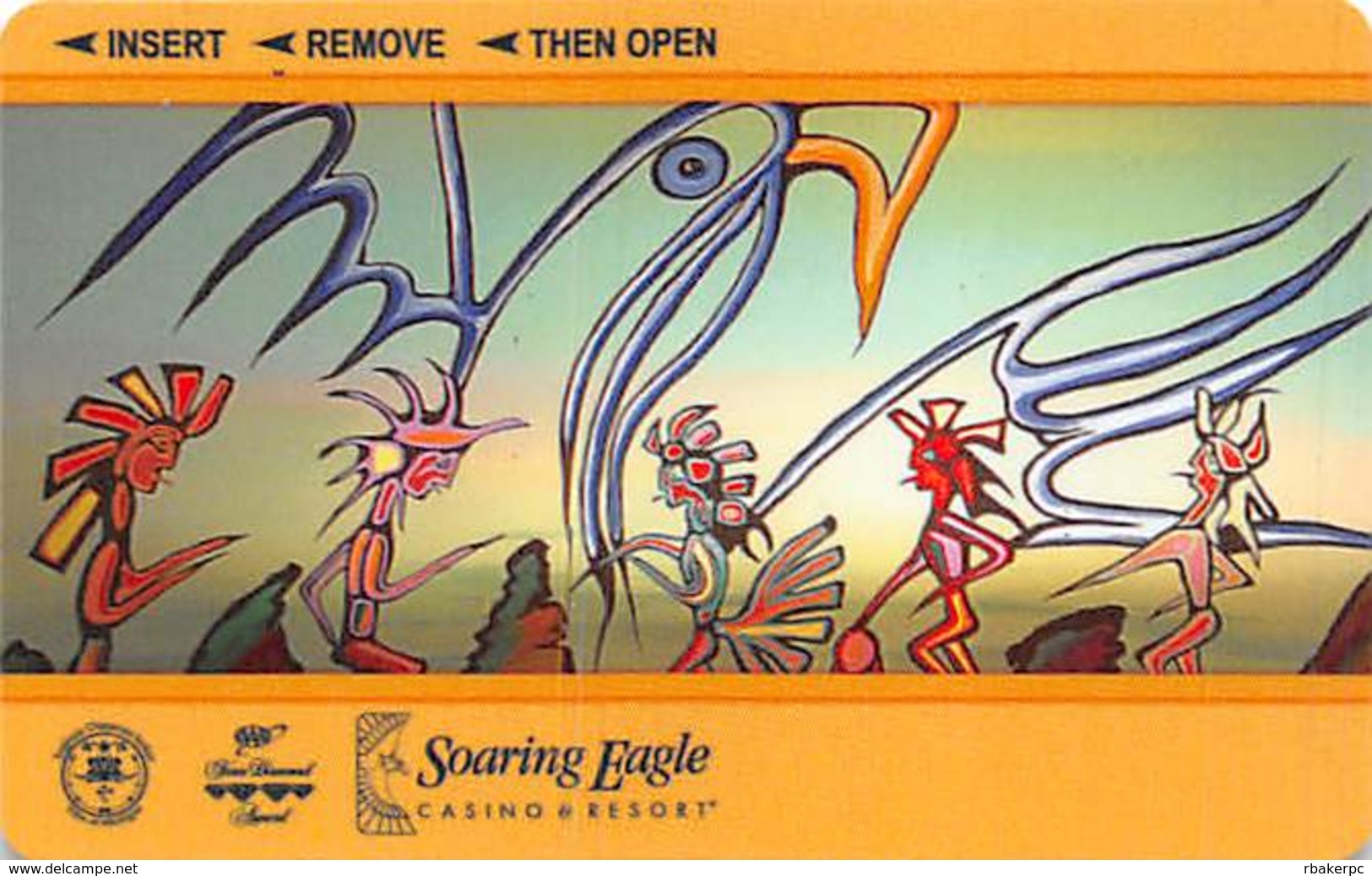 Soaring Eagle Casino Mt. Pleasant, MI - Hotel Room Key Card - Hotel Keycards