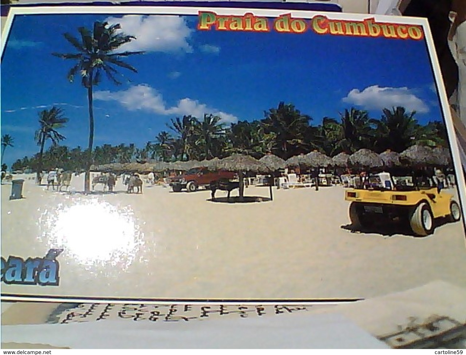BRASIL CAUCAIA - Praia Do Cumbuco AUTO CAR DUN BUGGY- STAMP TIMBRE  SELO FRUIT 0,05 +1 R GX5675 - Fortaleza
